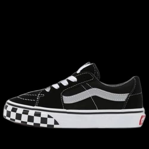 Vans Reflective Sidestripe SK8-Low Sneakers K Black/Gray