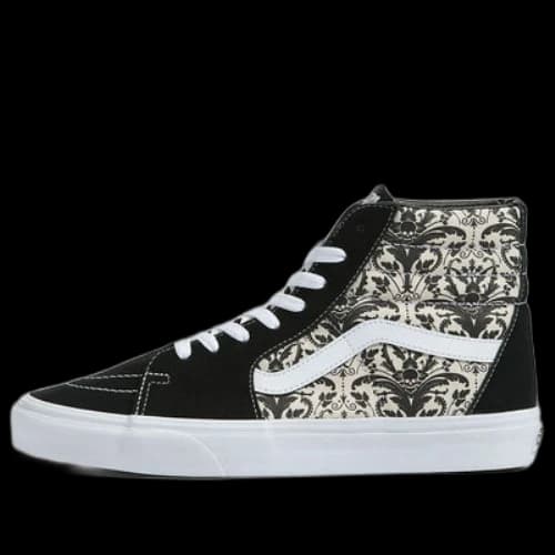 Vans Sk8-Hi Skull Tapestry Shoes 'Black White' (Women's)
