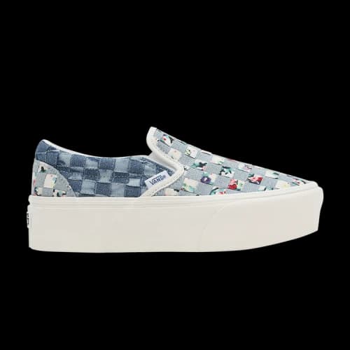 Vans Classic Slip-On Stackfoam Denim Weave (Women's)
