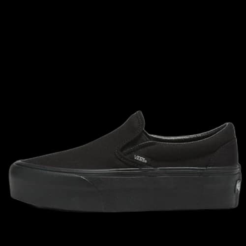 Vans Classic Slip-On Stackform Canvas 'Black'