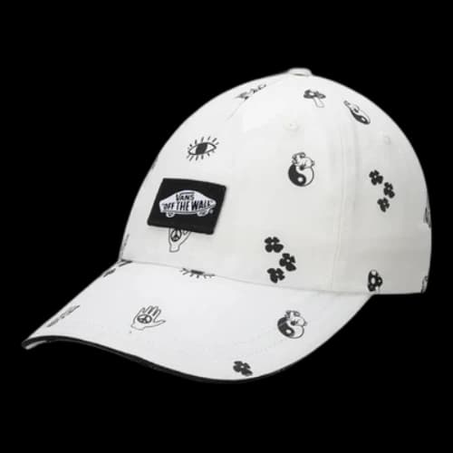 Vans Printed High Standard Hat 'White'