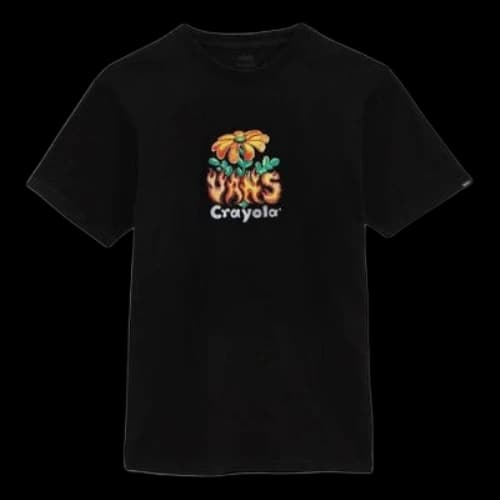 Vans x Crayola Hot Flower T-Shirt 'Black'