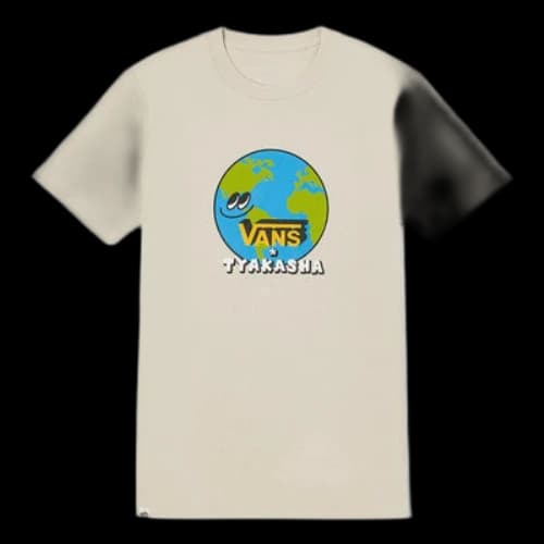 Vans x TYAKASNA Earth T-shirt 'Beige' (Women's)
