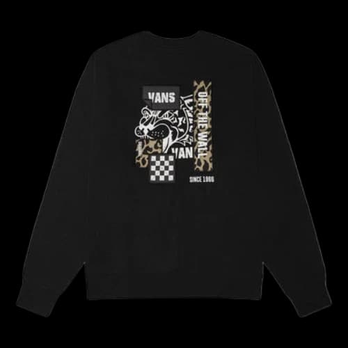 Vans Graphic Logo Sweatshirt 'Black'