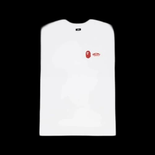 Vans X BAPE Sk8-Hi T-Shirt 'White'