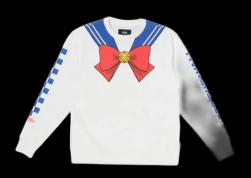 Vans x Pretty Guardian Sailor Moon Women's L/S Tee White