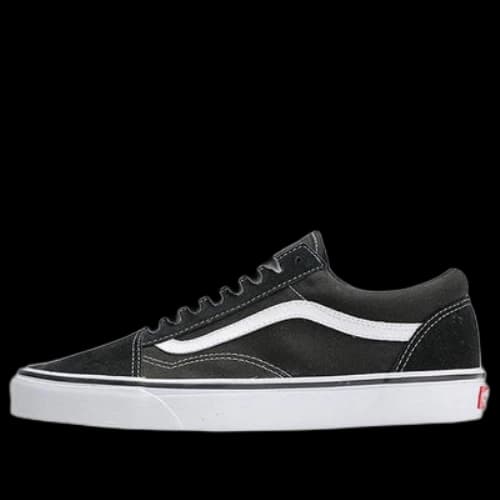 Vans Old Skool Low Tops 'Black White'