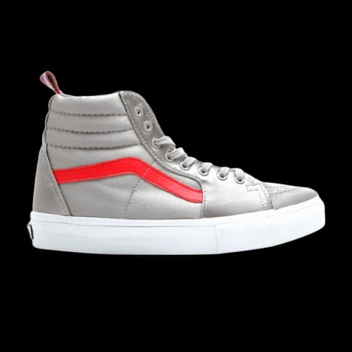 Vans Sk8-Hi LX HUF Satin Silver High Risk Red
