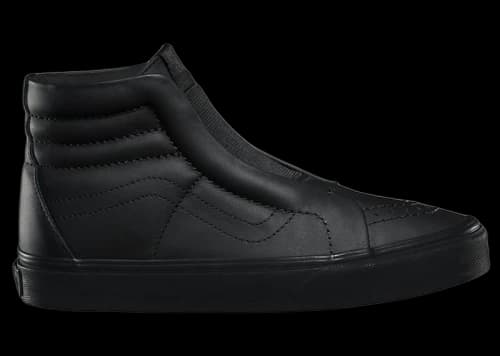 Vans Sk8-Hi Reissue Laceless Leather Black (Women's)
