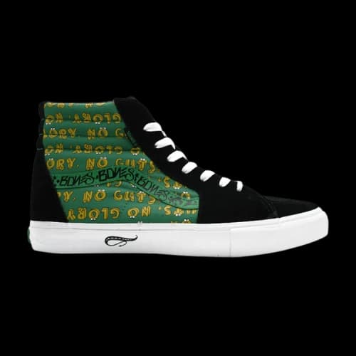WTAPS x Vans Syndicate Sk8-Hi 'No Guts No Glory - Kelly Green'