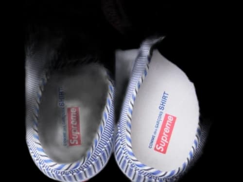 Vans Comme des Garçons x Supreme x Era 'Pinstripe'