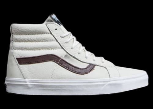 Vans SK8-Hi Re-Issue Leather White Blanc de Blanc
