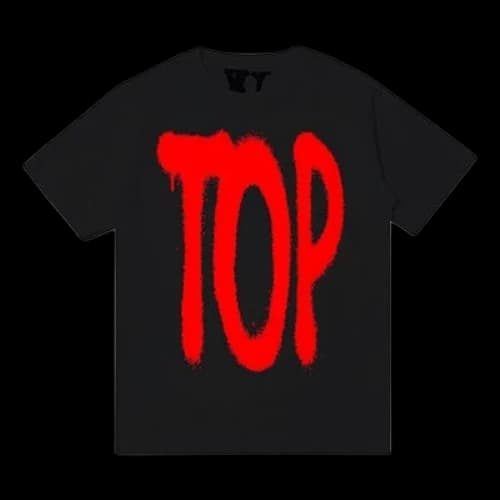 VLONE X NBA Youngboy Top T-Shirt 'Black Red'