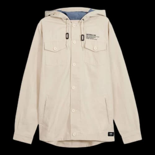 Vans Casual Hooded Jacket 'Beige'