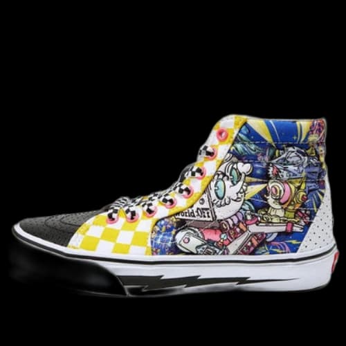 REIKI AND MARTIN x Vans SK8-HI 'Yellow Black'