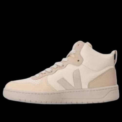 VEJA V-15 High-Top Chromefree 'White Beige'