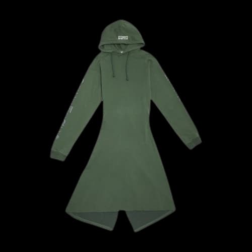 Vetements Midi Hoodie Dress 'Green'