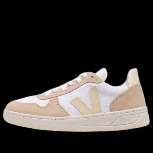 Veja V-10 Alveomesh Lace-Up 'White Butter Sable'