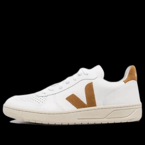Veja V-10 Leather 'White Camel'