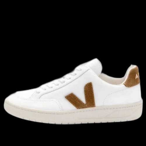 VEJA V-12 Leather 'White Camel'