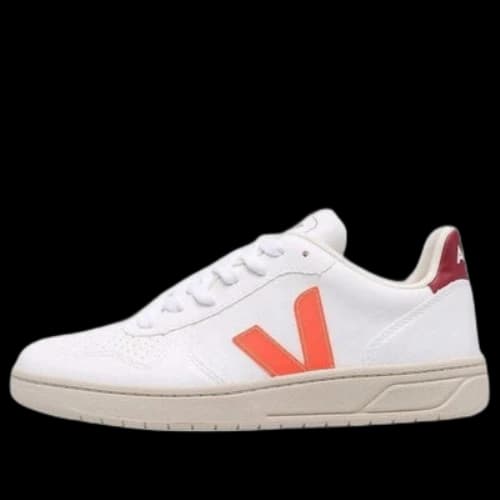 Veja V-10 CWL 'White Orange Fluo Marsala'