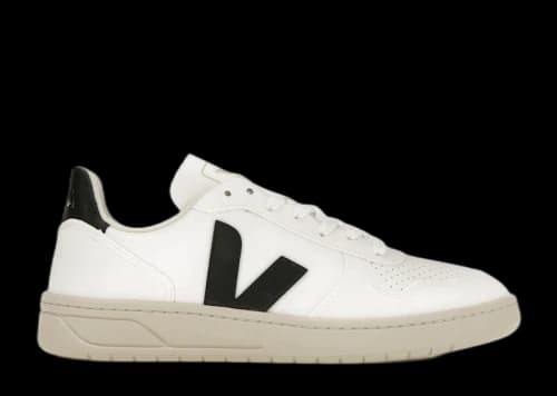 Veja V-10 White Black (Women's)