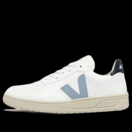 Veja V-10 Lace-Up 'White Steel Nautico'