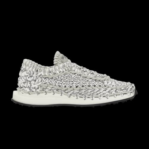Valentino Crochet Sneakers 'Grey'