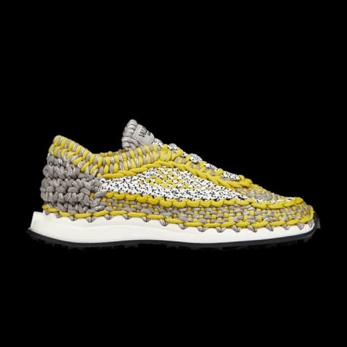 Valentino Crochet Sneakers 'Yellow'
