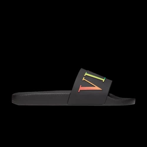 Valentino VLTN Rubber Slider 'Black Multi'