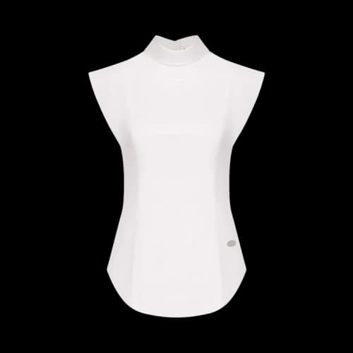 Jean Paul Gaultier Sleeveless Reversed Shirt With Pointy Boobs 'White'