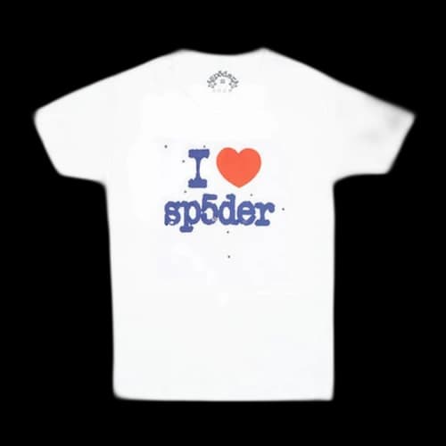 Sp5der Souvenir Baby Tee 'White'