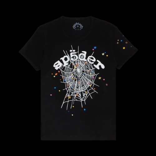 Sp5der OG Web V2 Baby Tee 'Onyx'