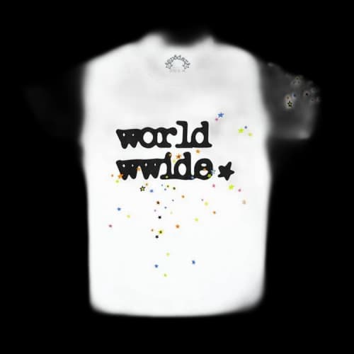 Sp5der Worldwide Baby Tee 'White'