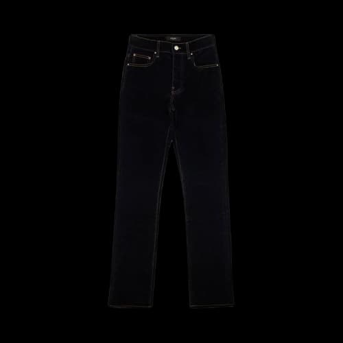 Amiri Velvet Denim Relaxed Jeans 'Blue'