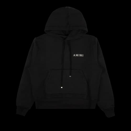 Amiri Large Logo Hooded Sweatshirt 'Black'