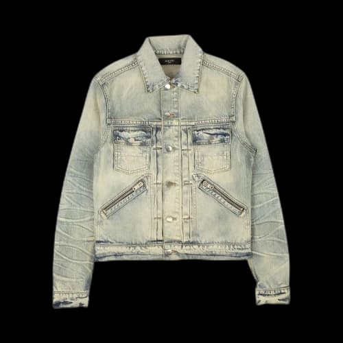 Amiri Wrangler Denim Jacket 'Blue'