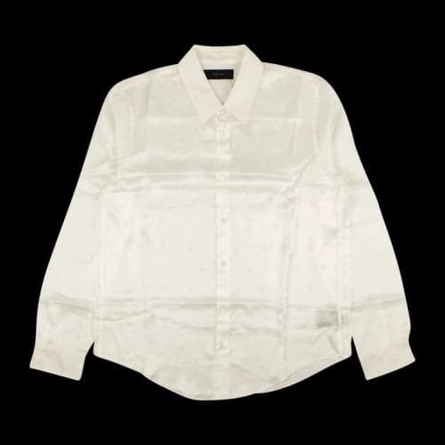 Amiri Micro Paisley Button Down Long-Sleeve Shirt 'White'