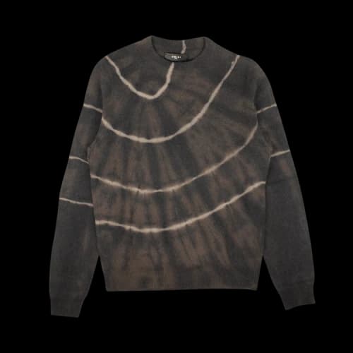 Amiri Multi Tie Dye Pullover Sweater 'Brown'