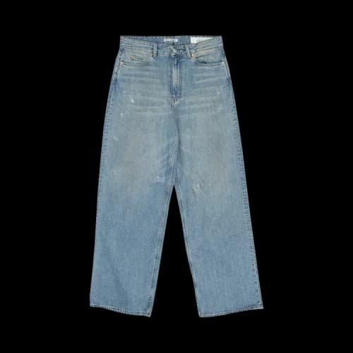 Our Legacy Full Cut Re-Painting Straight Jeans 'Blue'
