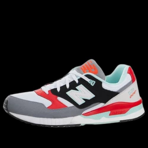 New Balance 530 Series Low-Top Gray/Black/Red (Women's)