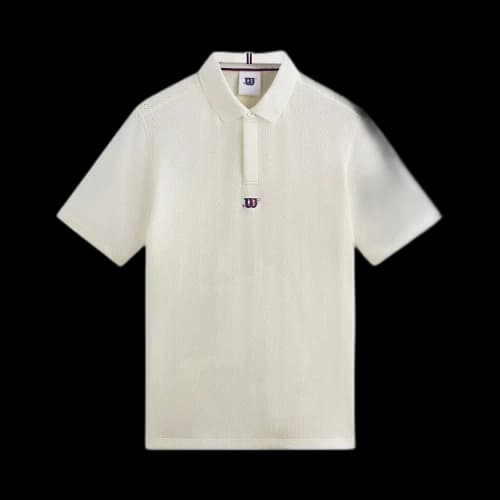 Kith For Wilson Game Point Seamless Polo 'White Alyssum'