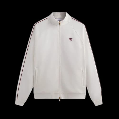 Kith For Wilson Clifton Track Jacket 'White Alyssum'