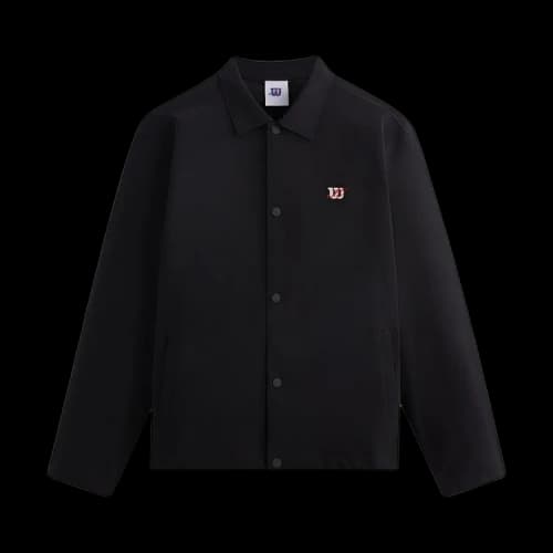 Kith For Wilson Midway Coaches Jacket 'Black'