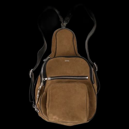 Amiri Suede Mini Guitar Bag 'Brown'