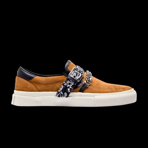 Amiri Bandana Buckle Slip-On 'Brown'
