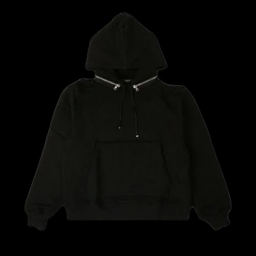 Amiri Removable Hood Hoodie 'Black'