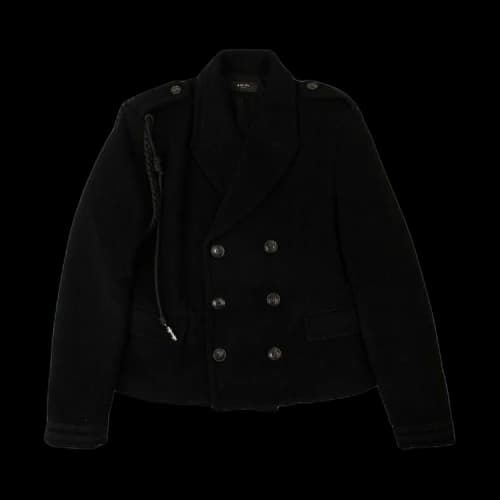 Amiri Double Breasted Corded Coat 'Black'