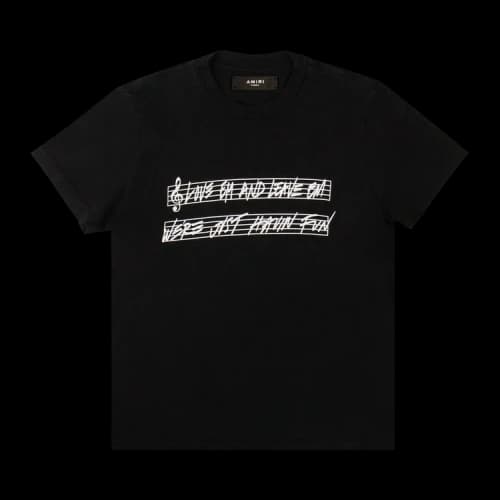 Amiri Love Em Leave Em T-Shirt 'Black'