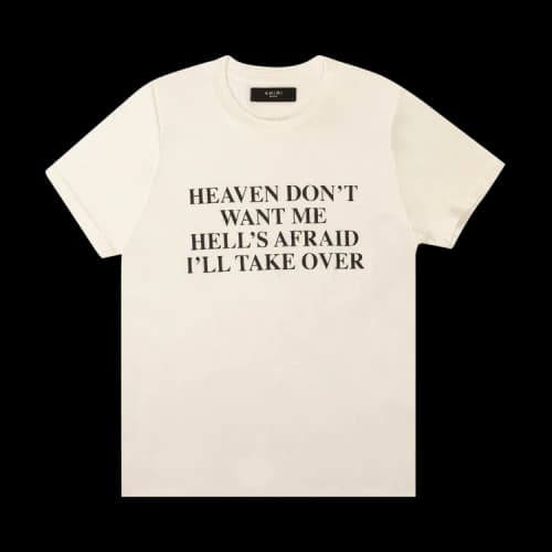 Amiri Heaven And Hell T-Shirt 'White'